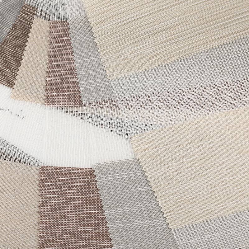 GD13 Sraith Dhúbailte Raon Dimming Mór Fabraic Séabra Dall Leath-dubh Amach