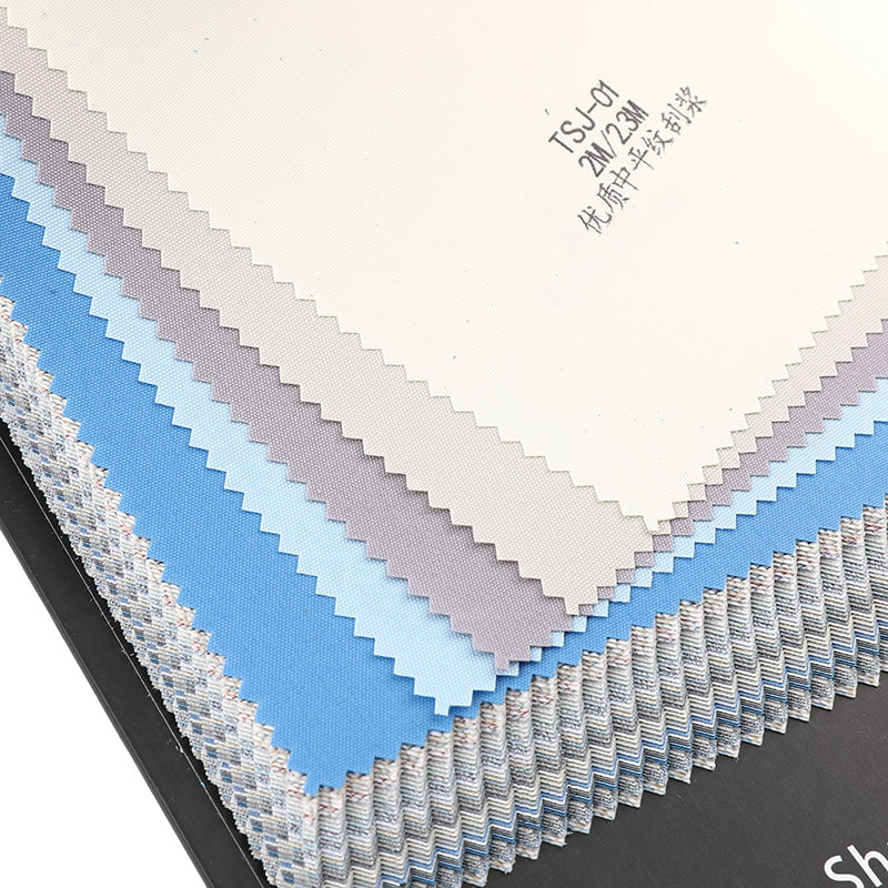 TSJ 200/230cm Cumhdach Dip Aghaidh Dhúbailte Fabraic Dall Roller Leath-dubh Amach