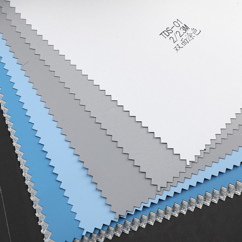 TDS 200/230cm Gliú Dath Aghaidh Dúbailte 100% Roller Blackout Fabraic Dall